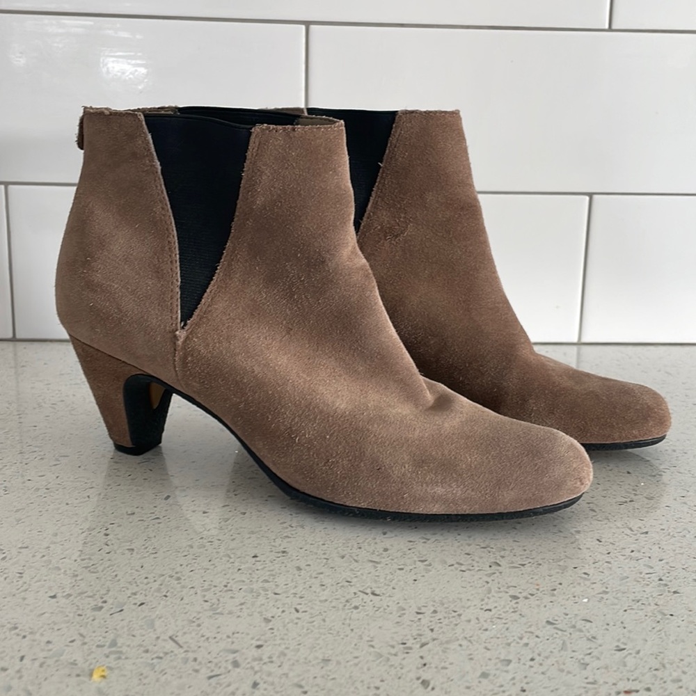 Sam Edelman Size 7.5 Brown/Black Booties